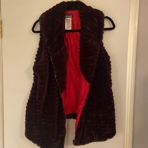 Patagonia dark purple vest